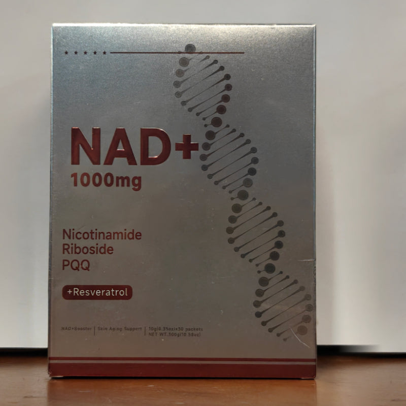 NAD Powder Packets Nicotinamide Riboside PQQ Resveratrol