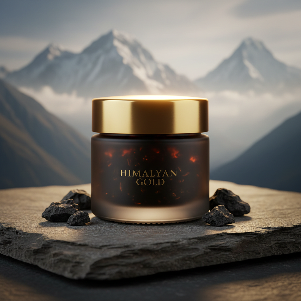 Shilajit Puro — Resina Rara dell'Himalaya
